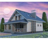 Sip house- Каркасный сип дом 